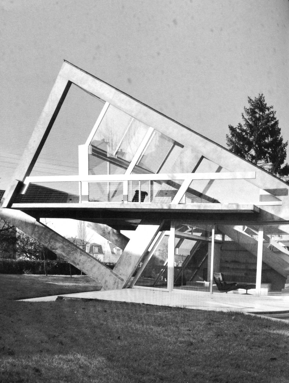 Villa Drusch, Claude Parent, The Modern House