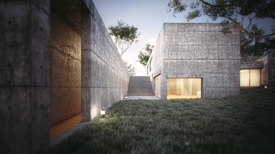 Koshino House, Tadao Ando, The Modern House