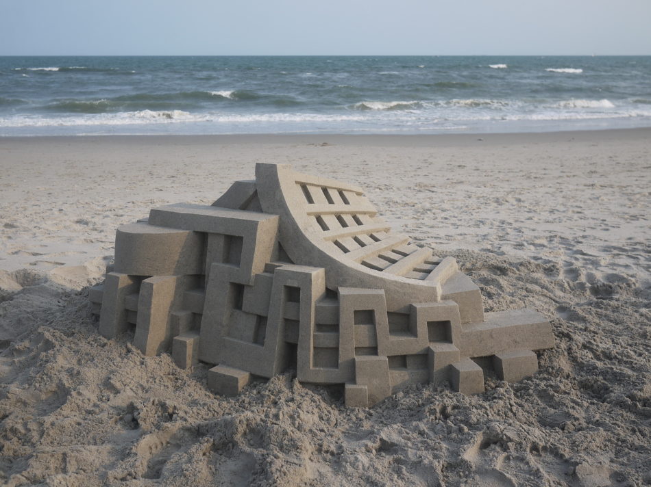 Calvin Seibert's Modernist Sandcastles