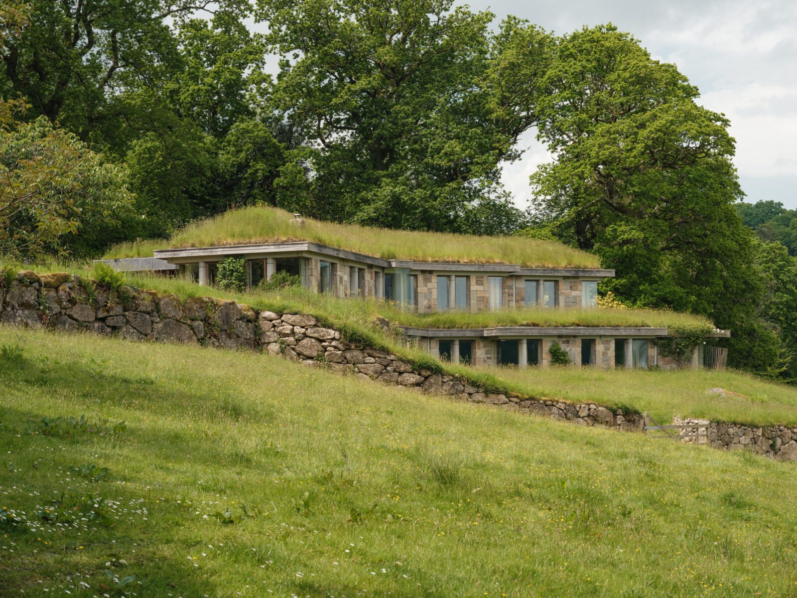 The impeccably organised, grass-roofed, book-lined home of literary editor, Gail Pirkis