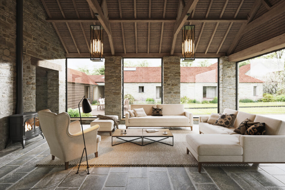 For Sale Upper Westholme Barns, Pilton, Somerset The Modern House